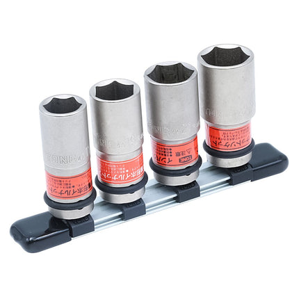 TONE Impact Thin-Wall Wheel Nut Socket Set HA404N