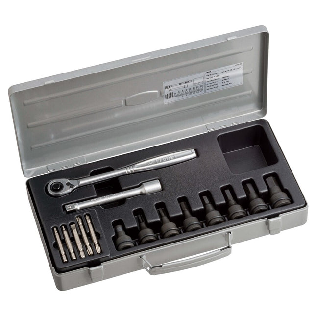 TONE 1/2" Drive 6-Point Impact Socket Wrench Set AH4133