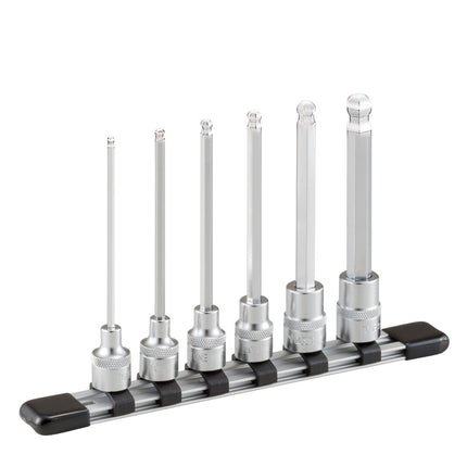 TONE 3/8" Drive Long Ball-Point Hex Socket Set HBH306L