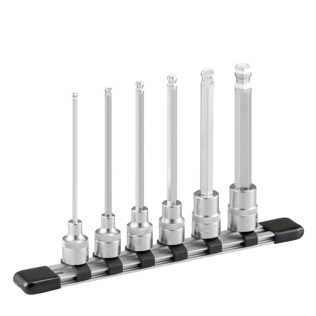 TONE 3/8" Drive Long Ball-Point Hex Socket Set HBH306L