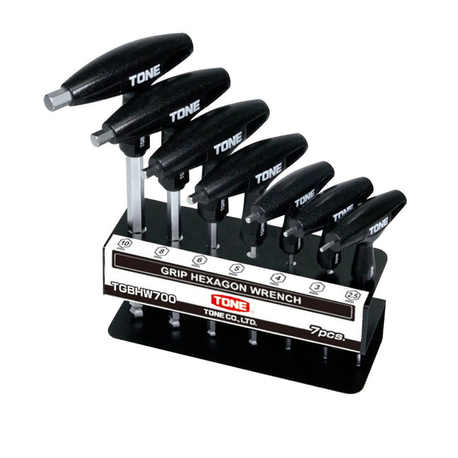 TONE Grip Ball-Point Hex Key Set TGBHW700