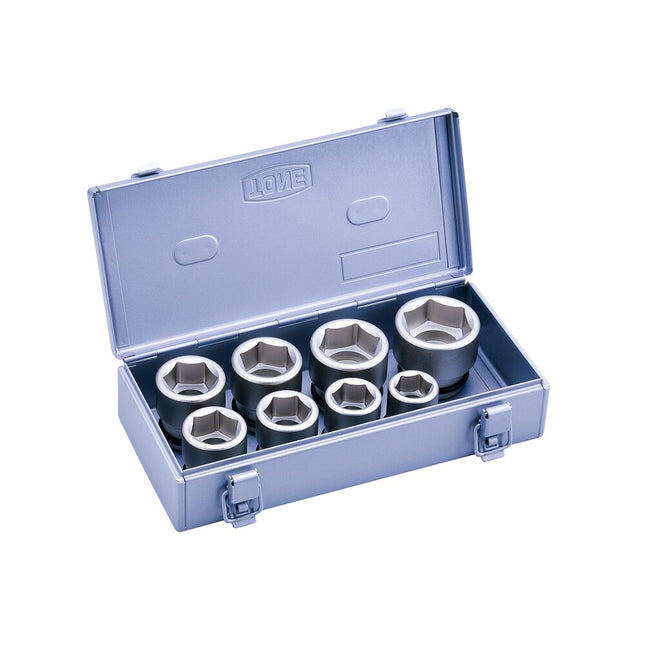 TONE Impact Socket Set (Metal Tray Case Version) NV608S