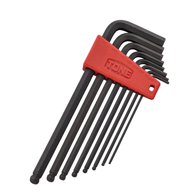 TONE Long Ball-End Hex Key Set (BPLB800)