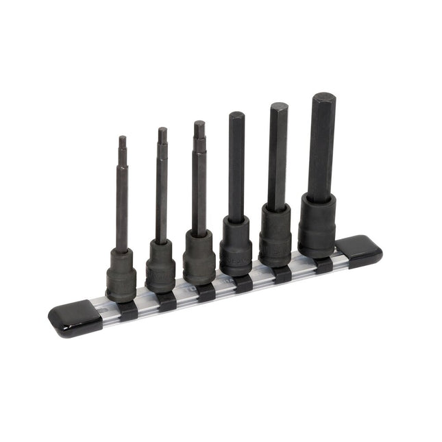 TONE 3/8" Drive Impact Long Hex Bit Socket Set HKH306L