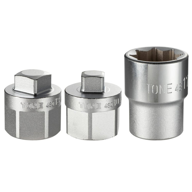 TONE Drain Bolt Socket Set SQE403