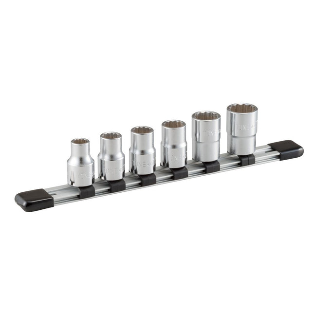 TONE 1/2" Drive 12-Point Hand Socket Set (HD406)