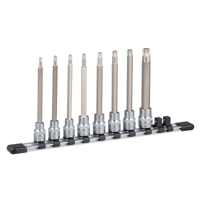 TONE 3/8" Drive Long Torx Bit Socket Set HTX308L