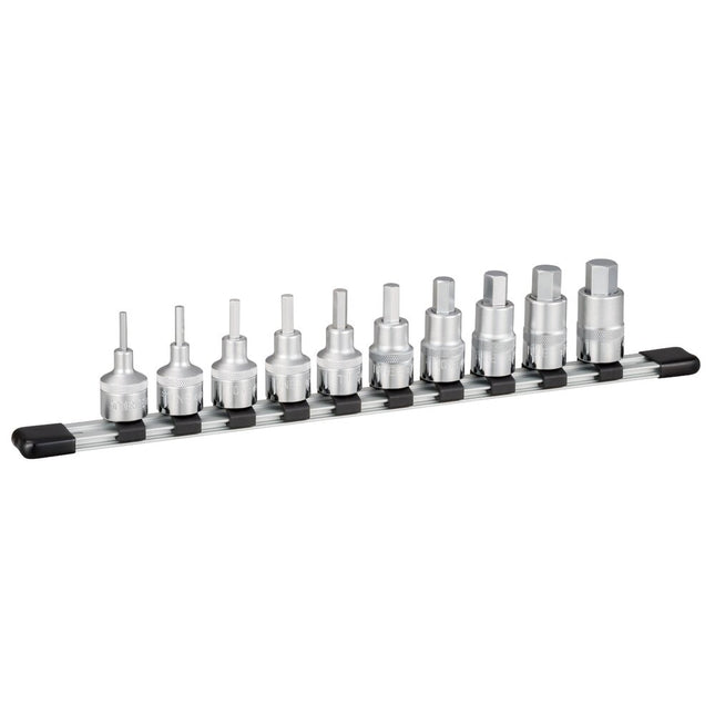 TONE 1/2" Drive Hex Bit Socket Set (Inch) HHB410
