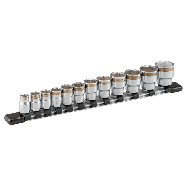 TONE 3/8" Drive 6-Point Nut-Hold Hand Socket Set HSC312