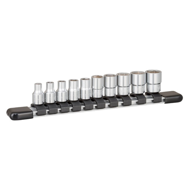 TONE 1/4" Drive 6-Point Hand Socket Set (HS-210) HS210