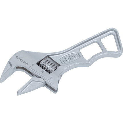 TONE Short Hyper Worm Adjustable Wrench, MWRS