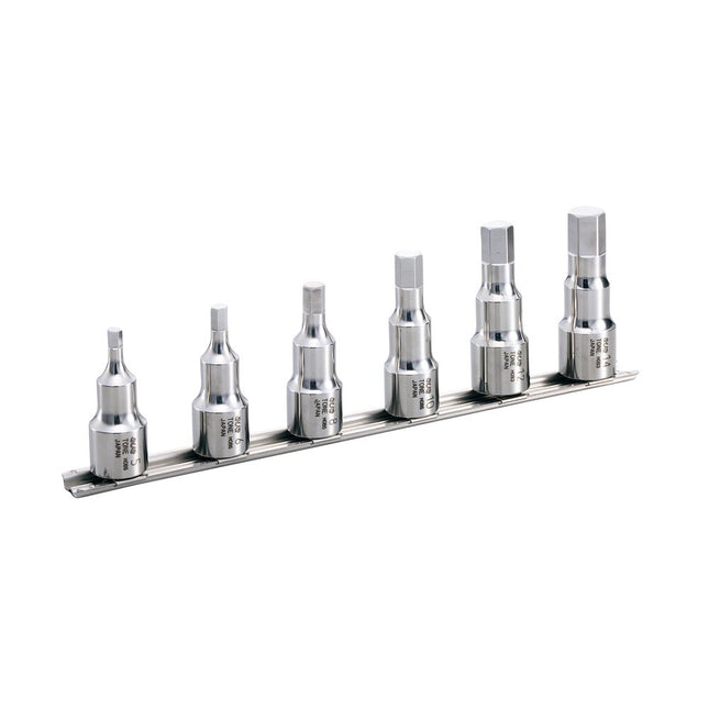 TONE 1/2" Drive Hex Bit Socket Set (SUS), SHH4