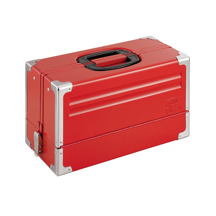 TONE Tool Case, Red, Double-Opening Type, Flat Top BX331X - representative image