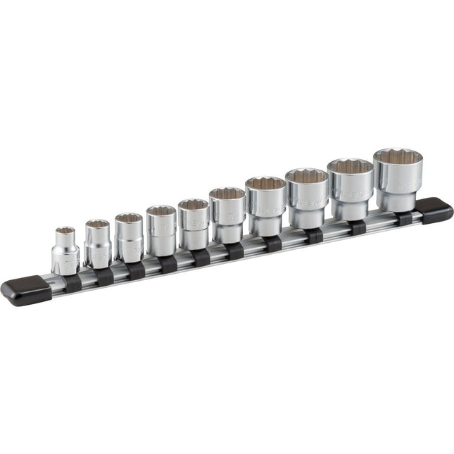 TONE Socket Set (12-Point Type, with Holder) HD310A