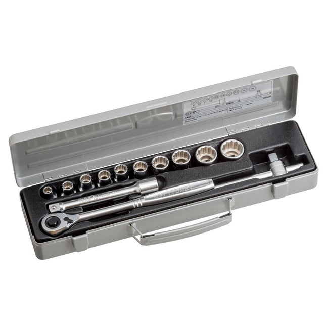 TONE 1/2" Drive 12-Point Socket Wrench Set 800MISO