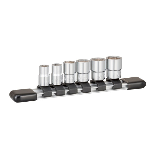 TONE Socket Set (6-Point Type, with Holder) HS206