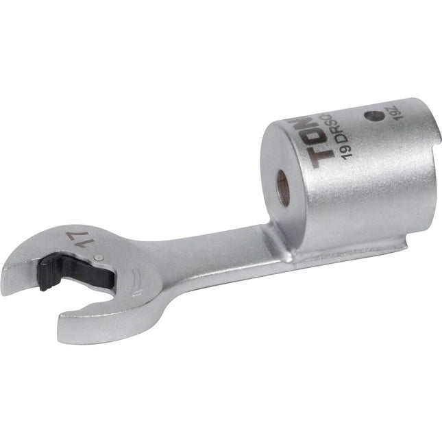 TONE Quick Open-End Head for Interchangeable-Head Torque Wrench - 19DRSQ-17