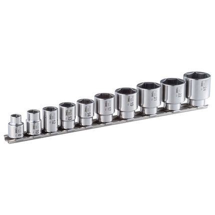 TONE SUS Socket Set (6-Point, with Holder), SHS