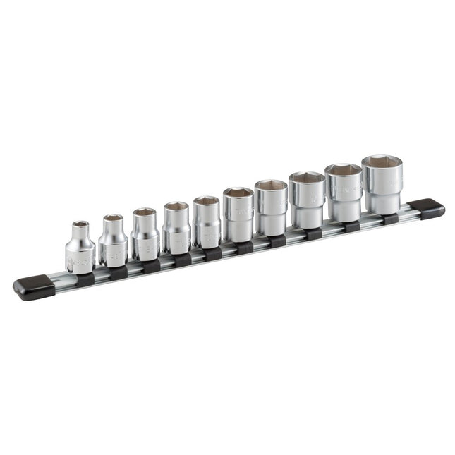 TONE 1/2" Drive 6-Point Hand Socket Set (HS410)