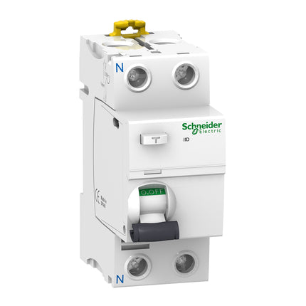SCHNEIDER A9R71225 Acti9 iID RCCB 2P 25A 30mA Type AC