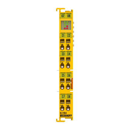 BECKHOFF KL1904 TwinSAFE Digital Input Terminal, 4-Ch