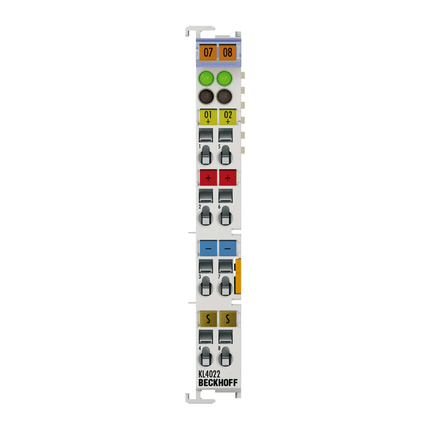 BECKHOFF KL4022 Analog Output Terminal, 2-Ch, 4-20 mA