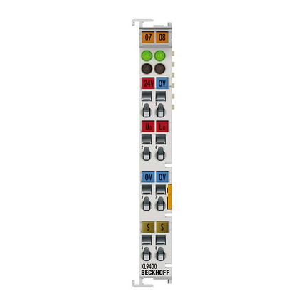 BECKHOFF KL9400 K-Bus Power Supply Terminal