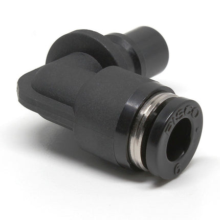 PISCO Light Coupling Plug Elbow Push-to-Connect Fitting Type, CPP15L
