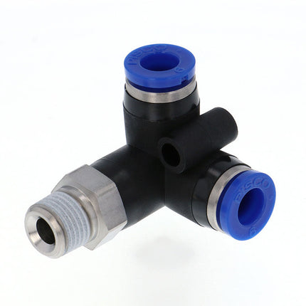 PISCO Corrosion-Resistant SUS303 Equivalent Fitting Tripod Elbow, SPVX