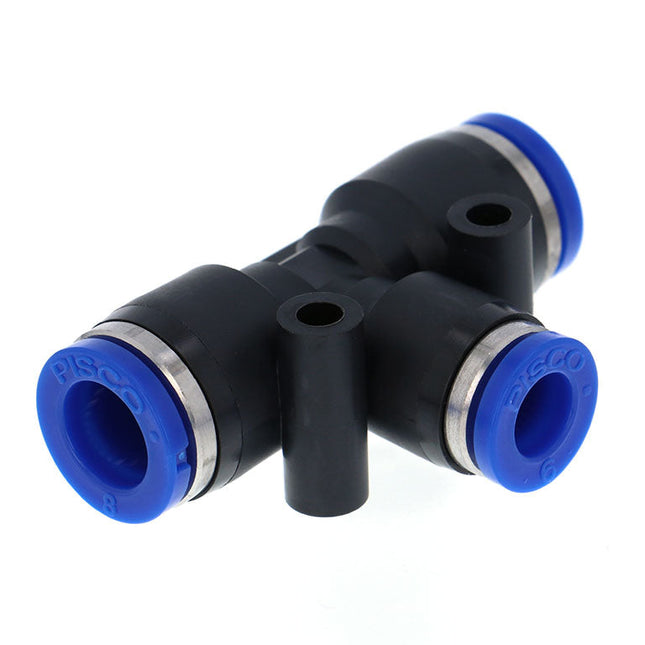 PISCO Corrosion-Resistant SUS303 Equivalent Fitting Reducing Union Tee SPEG8-6