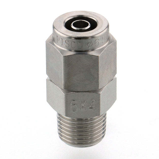 PISCO SUS316 Compression Fitting Straight, NSC