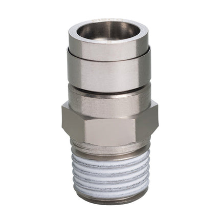PISCO Tube Fitting Brass Straight with Cover - KC10-01