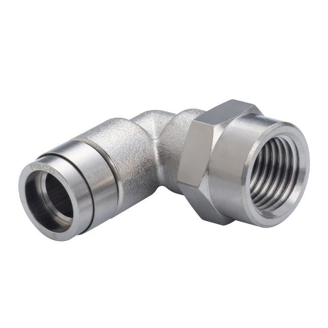 PISCO Tube Fitting Brass Female Elbow with Cover Type, KLF