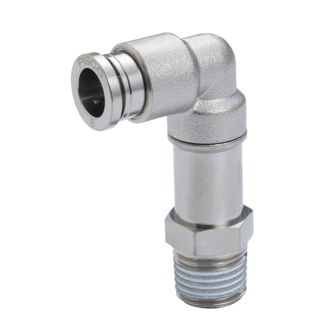 PISCO Tube Fitting Brass Long Elbow without Cover Type (Seal Rubber FKM), KLL