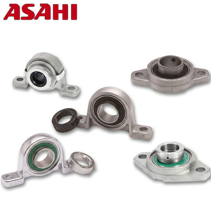 ASAHI Miniature Mounted Bearing Unit UFL005+ER
