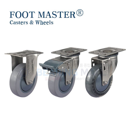 JIDUK Low-Noise High-Elasticity Caster SGL-100ARF