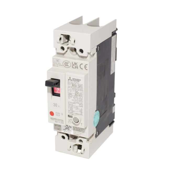 MITSUBISHI ELECTRIC NV50-SVFU 2P 5A AC120-240V 30mA