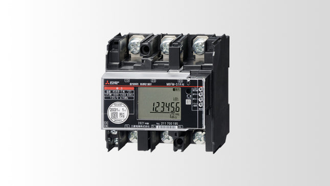 MITSUBISHI ELECTRIC M□UM Series Surface-Mount Electronic Watt-Hour Meter (Pulse Output), M7UM-S33R 1P2W 200V