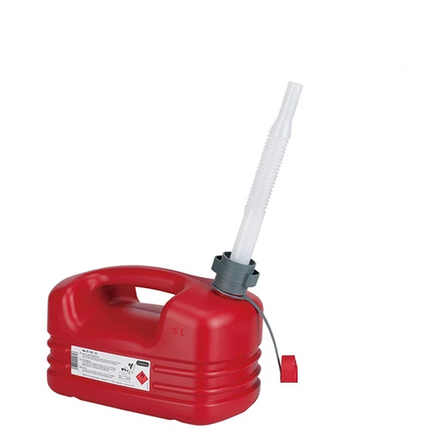 PRESSOL Fuel can-5 ℓ  PE-with flexible spout