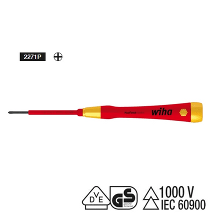 [WIHA] Fine screwdriver PicoFinish electric Phillips, 2271P