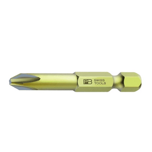 [PB SWISS TOOLS] PB E6 190,  PrecisionBits for Phillips screws 10-pcs