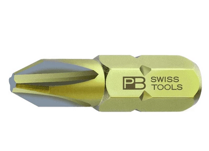 [PB SWISS TOOLS] PB C6 190,  PrecisionBits for Phillips screws 10-pcs