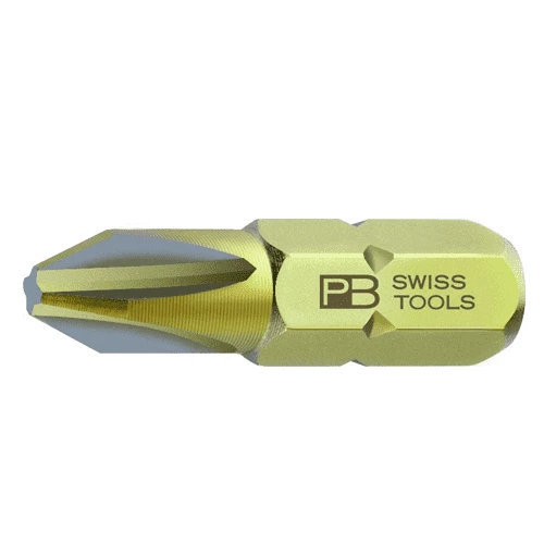 [PB SWISS TOOLS] PB C6 190,  PrecisionBits for Phillips screws 10-pcs