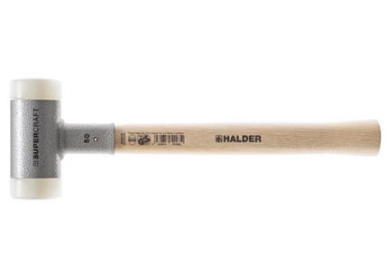 HALDER  SUPERCRAFT mallets EH3366  •  with vibration-reducing, ergonomic and varnished Hickory handle