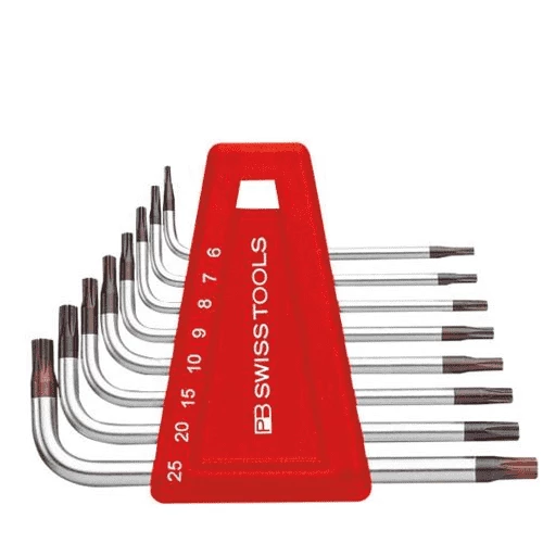 [PB SWISS TOOLS] PB 410 H CN, Key L-wrenches sets for Torx® screws in plastic holders