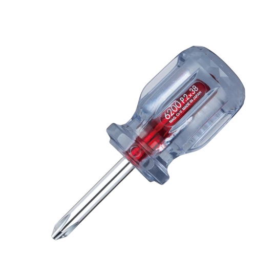 VESSEL CRYSTALINE Screwdriver (Stubby Type) No.6200 (Ph No.2 x 38)　