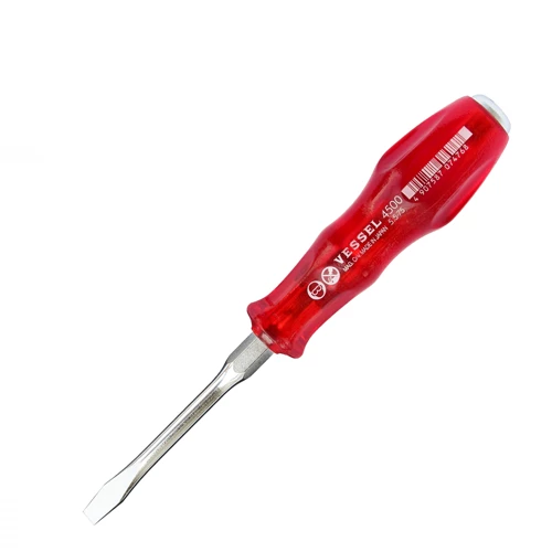 VESSEL Power Grip Screwdriver No.4500 Slotted
