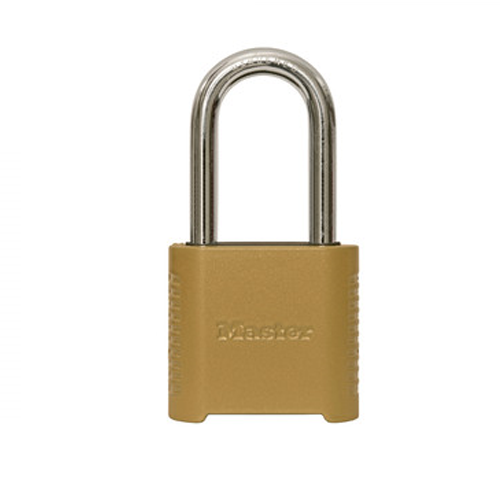 MASTER LOCK Model No. 875DLH  2in (51mm) Wide Set Your Own Combination Padlock with 2in (51mm) Shackle