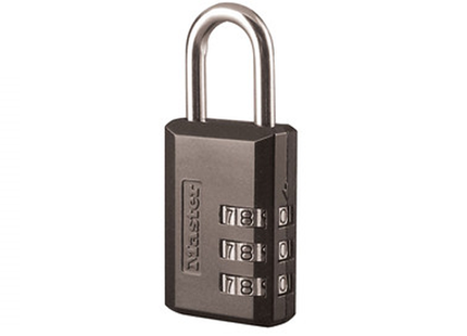 MASTER LOCK Model No. 647D  1-3/16in (30mm) Wide Set Your Own Combination Lock