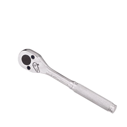 [GENIUS TOOLS] 1/4" Dr. 24 Teeth Ratchet - Knurled Handle | 200-7034